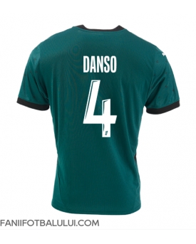RC Lens Kevin Danso #4 Tricou Fotbal Replică 2024-25 Barbati Deplasare